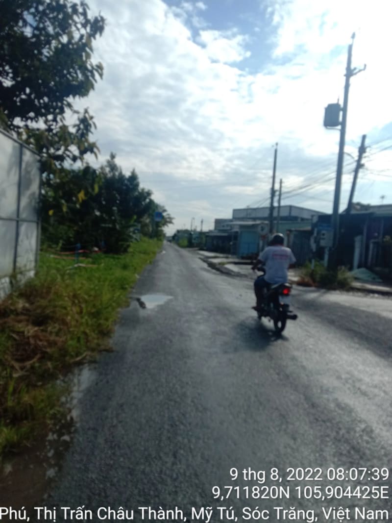 CHT09 Đường Trần Phú từ Giáp ranh đất nhà trọ Út Nhỏ (giáp thửa số 1334, tờ bản đồ số 02) đến Đường Trần Hưng Đạo