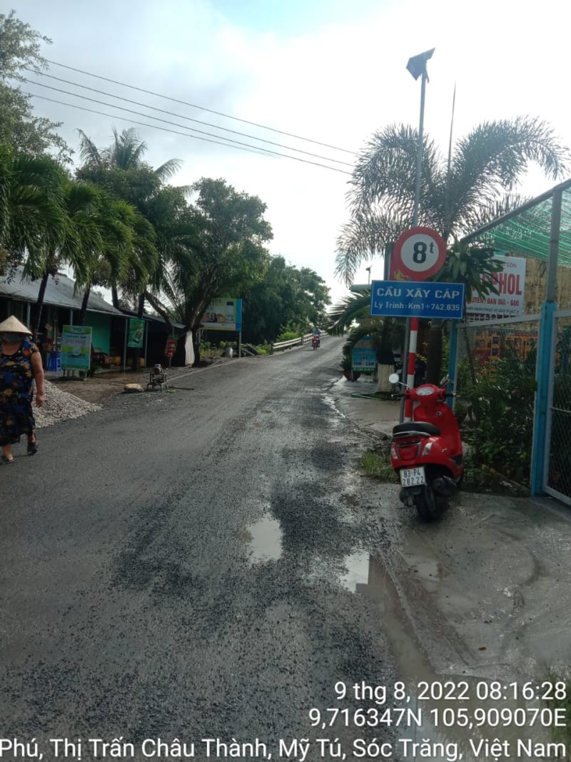 CHT10 Đường Huyện 5 (đường Huyện 94) từ Đường Trần Hưng Đạo đến Cầu Xây Cáp