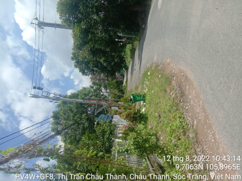 CHT29 đường đất từ Đầu ranh đất bà Châu Thị Nguyệt (đầu ranh thửa số 246, tờ bản đồ số 03) đến Giáp đê bao