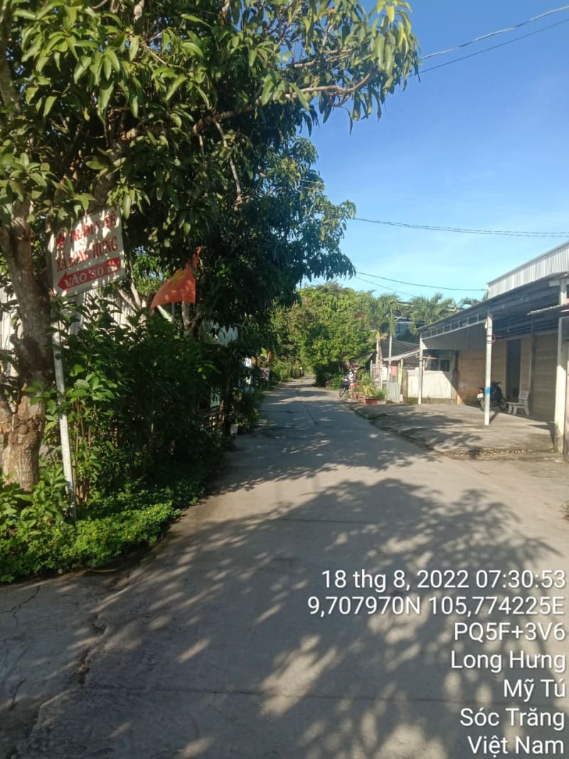 MT136 Đường Huyện 87B từ Giáp ranh Trung tâm Thương mại đến Hết ranh đất ông Lê Việt Hùng