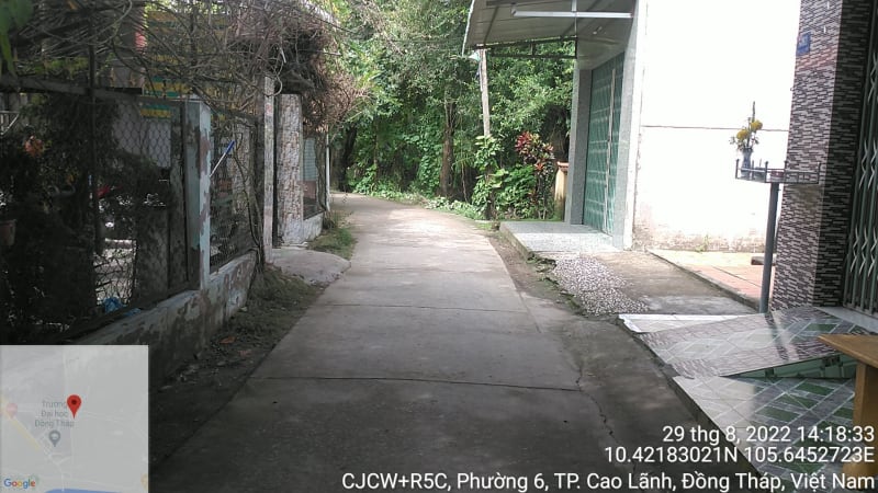 CLH130 - Đường đan Long Sa - đình Tân Tịch