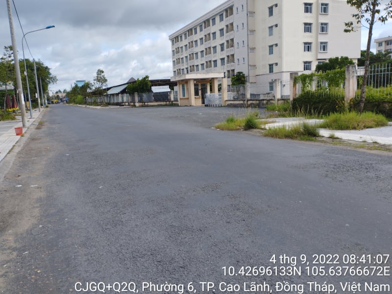 CLH341_Khu tái định cư nhà ở Sinh Viên tập trung khu vực thành phố Cao Lãnh