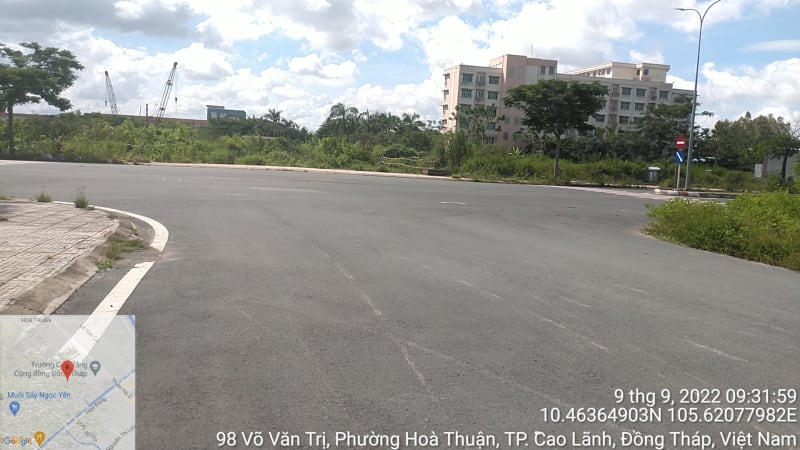 CLH429 Khu tái Định cư Cao Đẳng Cộng Đồng; đường mặt cắt 10m