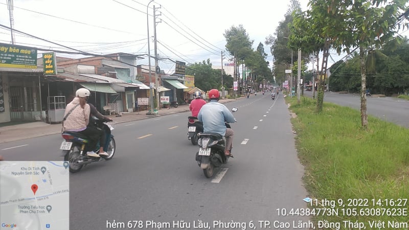 CLH482 Đường Phạm Hữu Lầu; bến phà Cao Lãnh (Phường 6)