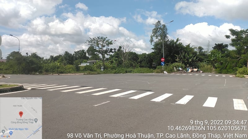 CLH430 Khu tái định cư Trường Cao Đẳng Cộng Đồng; đường mặt cắt 12m