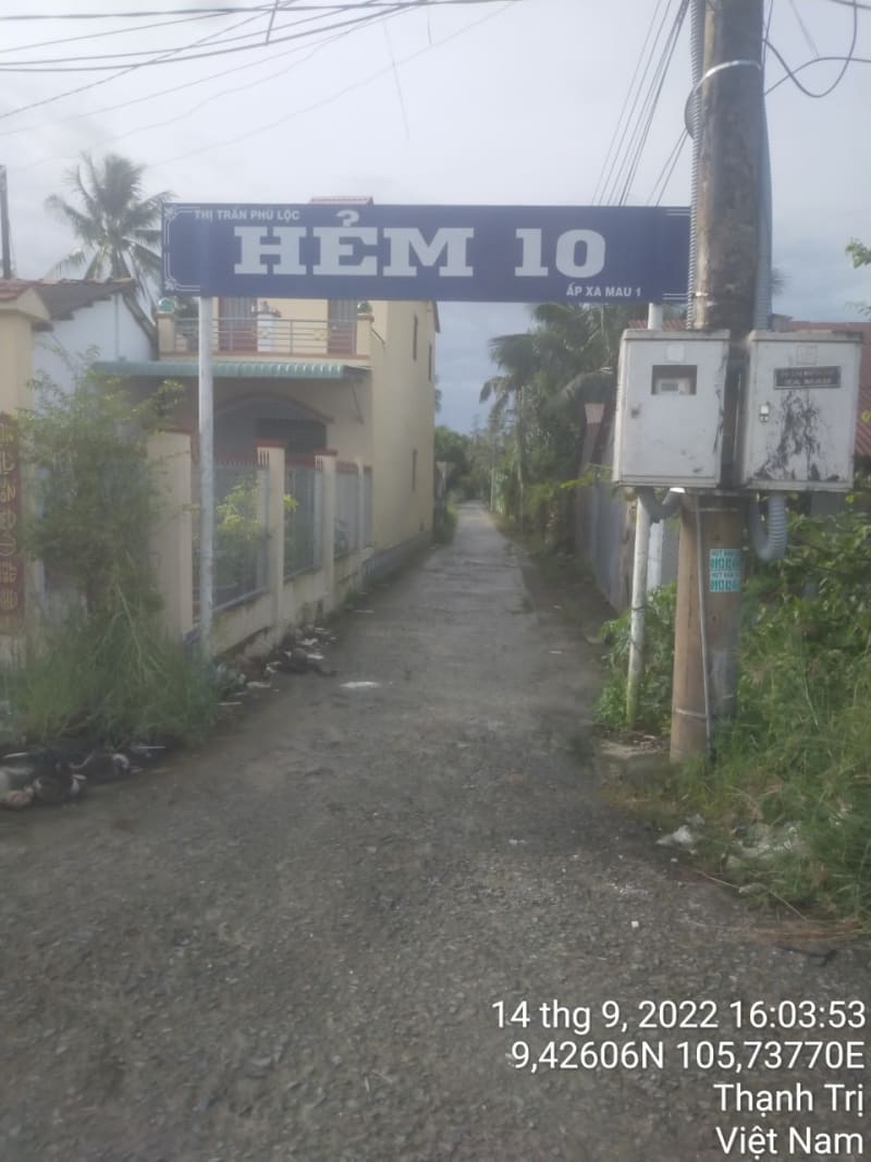 TT45	- Hẻm 10
