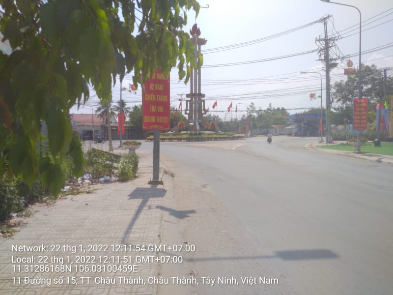 CT33 Đường Tua II - Đồng Khởi (hương lộ 3) từ Ngã tư huyện đến hết Trường THPT Hoàng Văn Thụ