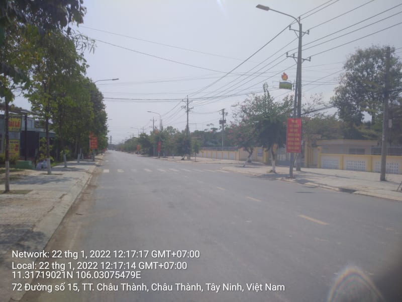 CT34 Đường Tua II - Đồng Khởi (hương lộ 3) từ Trường THPT Hoàng Văn Thụ đến Hết điện Lực Châu Thành