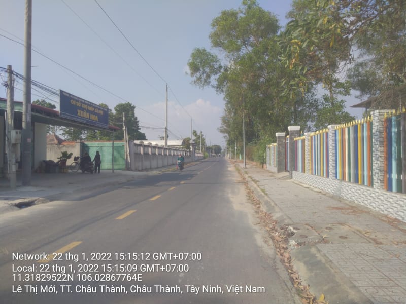 CT42 Lê Thị Mới đoạn từ hết nhà Thờ Phú Ninh đến hết đường nhựa Lê Thị Mới