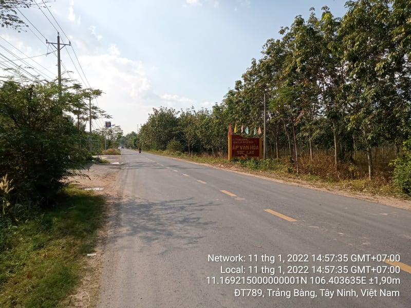 TRB04- 1 TX Trảng Bàng, ĐT 789 Đoạn qua Hưng Thuận, từ Giáp ranh Đôn Thuận (Cầu cá Chúc) đến Trường Tiểu học Bùng Binh