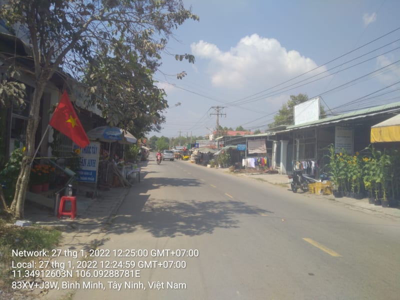 TN12 đường số 23 Ngã tư Bình Minh đường vào khu di tích kháng chiến