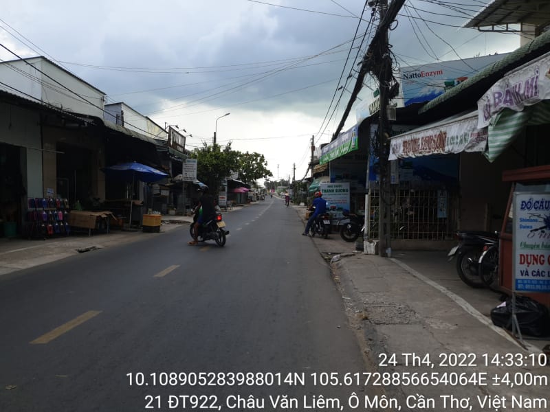 OM09, đường tỉnh 922, từ ql 91 đến cầu rạch nhum