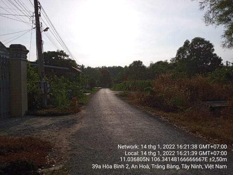 TRB83 TX Trảng Bàng, HƯƠNG LỘ 2 (đi qua phường An Tịnh, Lộc Hưng, Gia Lộc), từ Cống Ông Cả đến Ranh An Tịnh – Lộc Hưng