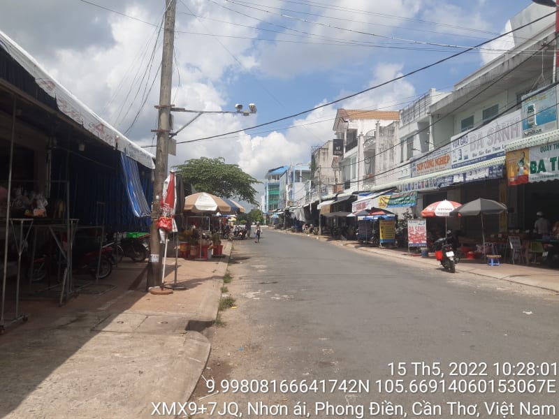 PD17 : Phần Văn Trị (trục số 2) Khu trung tâm thương mại - hành chính huyện Phong Điền (từ Chiêm Thành Tấn đến Trung tâm y tế dự phòng)