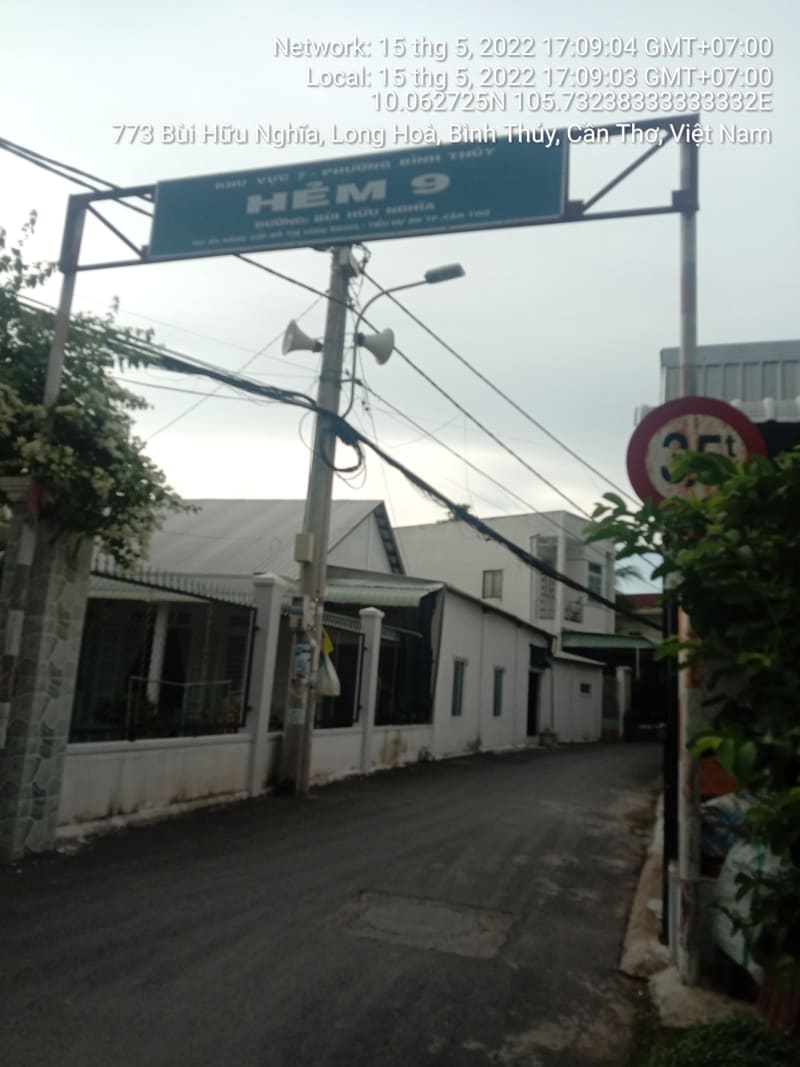 BT49 Hẻm 9 Bùi Hữu Nghĩa từ Bùi Hữu Nghĩa đến Võ Văn Kiệt