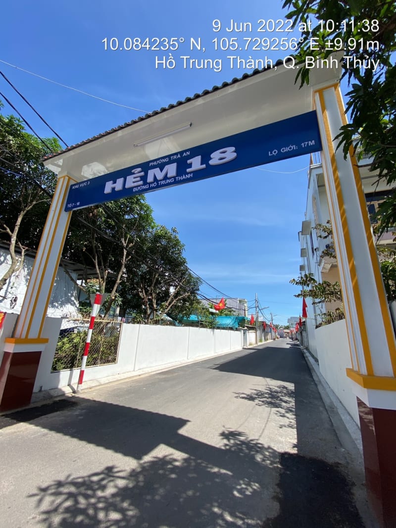 BT87 Hẻm 18 , Hồ Trung Thành từ Hồ Trung Thành đến hẻm 71 Lê Hồng Phong
