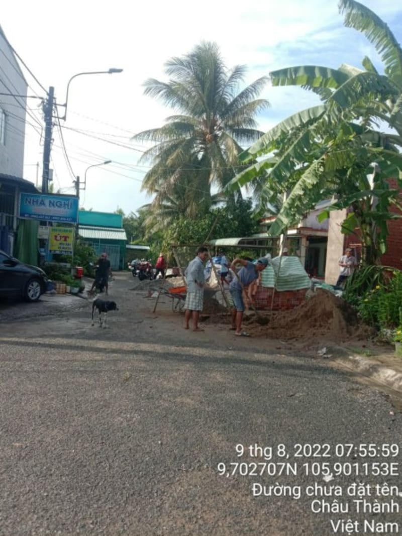 CHT15 Khu tái định cư Thuận Hòa từ Các vị trí tiếp giáp khu tái định cư