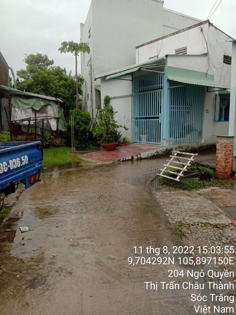 CHT37 đường đất từ Đầu ranh đất ông Đường (thửa số 1228, tờ bản đồ số 01) đến Giáp ranh đất Công an huyện
