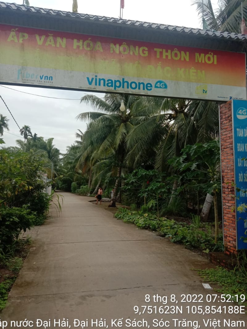 CHT183 Lộ Đal từ Toàn tuyến kinh cũ ấp Đắc Lực, Đắc Thời, Đắc Thế