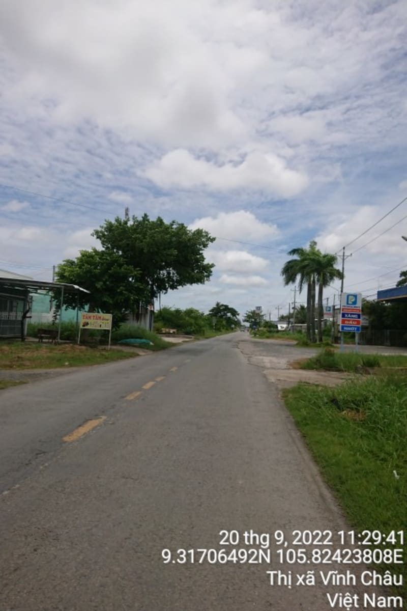 VC259 Quốc lộ Nam sông Hậu từ Đầu ranh đất ông Nguyễn Hoàng Chánh và bà Lê Thị Thương đến Giáp ranh tỉnh Bạc Liêu